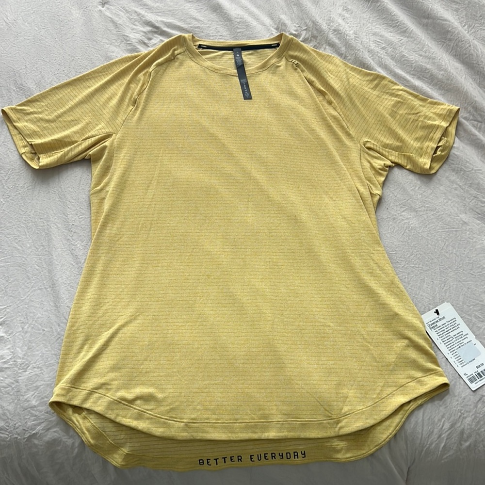 Mens Lululemon Drysense Short Sleeve XL NWTS